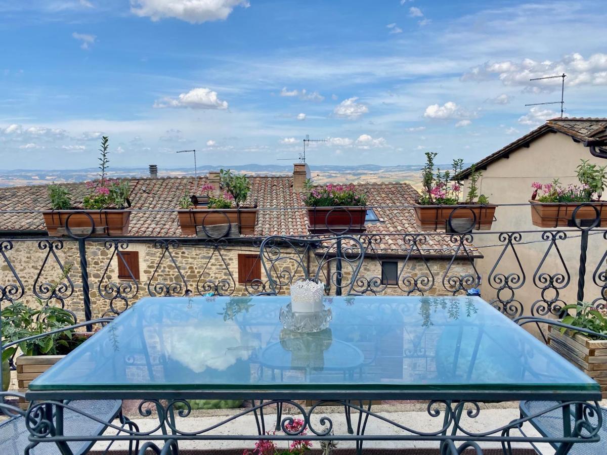 Panoramic Nest In Montalcino Villa Exterior photo